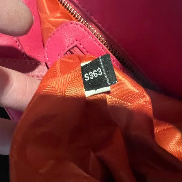 Kate Spade Fuchia / hot pink hand bag leather - Picture 9 of 15